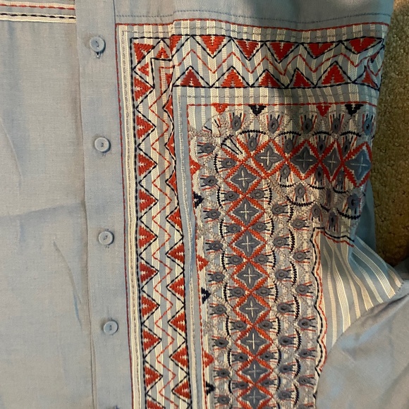 bcbgmaxazria runway blue asymmetrical dress - Picture 1 of 5